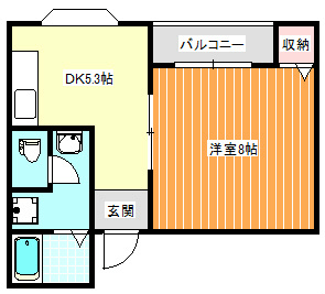 コーポラスクラッセ コーポラスクラッセ　１ＤＫ.jpg